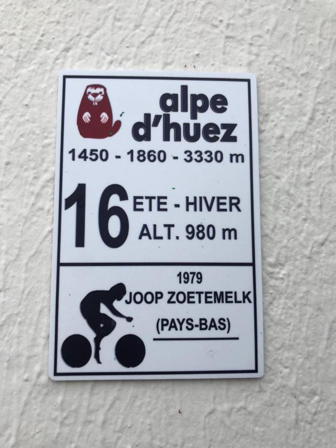 Appartement Rez De Jardin Montee De L'Alpe D'Huez La Garde  Exterior foto